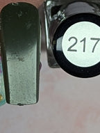 217 Army Green vernis à stamping - Ongles Elaine Lemay