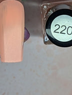 220 Peaches & Cream vernis à stamping - Ongles Elaine Lemay