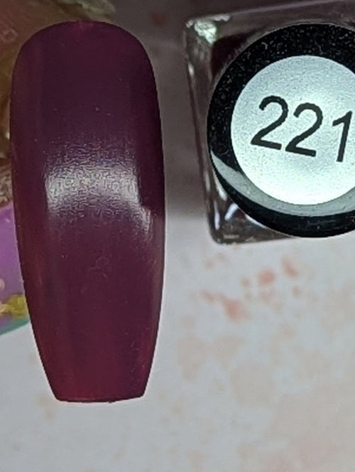 221 Mulberry Magic vernis à stamping - Ongles Elaine Lemay