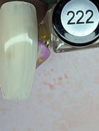 222 Coconut vernis à stamping - Ongles Elaine Lemay
