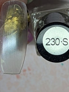 230-S All is Calm (sheer) vernis à stamping - Ongles Elaine Lemay
