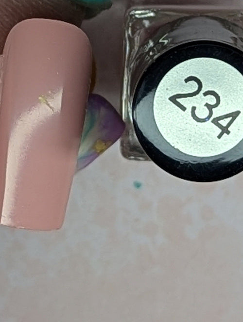 234 Easter Blush vernis à stamping - Ongles Elaine Lemay