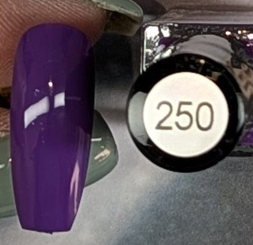 250 Grape Soda vernis à stamping - Ongles Elaine Lemay