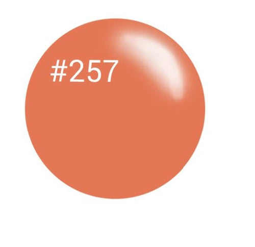 257 Orange Whip vernis à stamping - Ongles Elaine Lemay