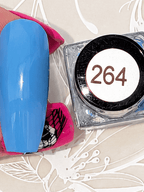 264 Silent Nightfall Vernis à stamping - Ongles Elaine Lemay