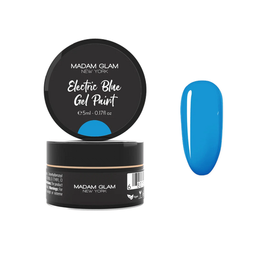 Electric Blue Gel paint