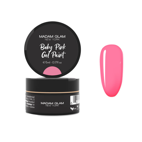 Baby Pink Gel paint