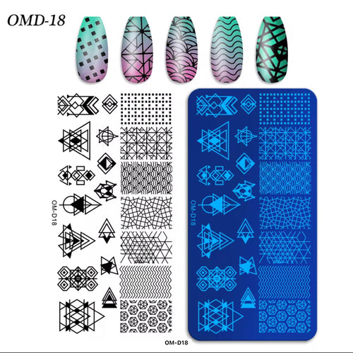 Plaque Stamping #OM-D18