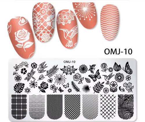Plaque Stamping #OMJ-10