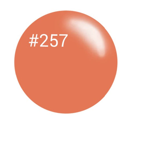 #257 Orange Whip vernis à stamping