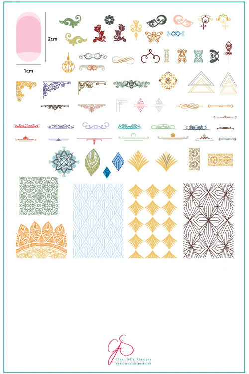 CJS-101 Delicate Deco