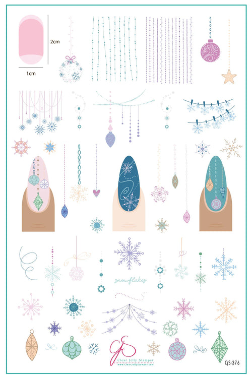 CJS-376 Snowflake on Chains