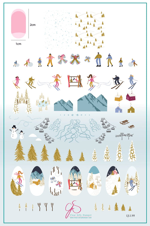 CJS C 99 Tis the Ski-son