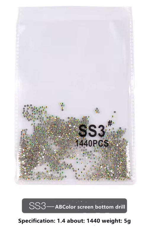 Cristaux SS3 couleur AB