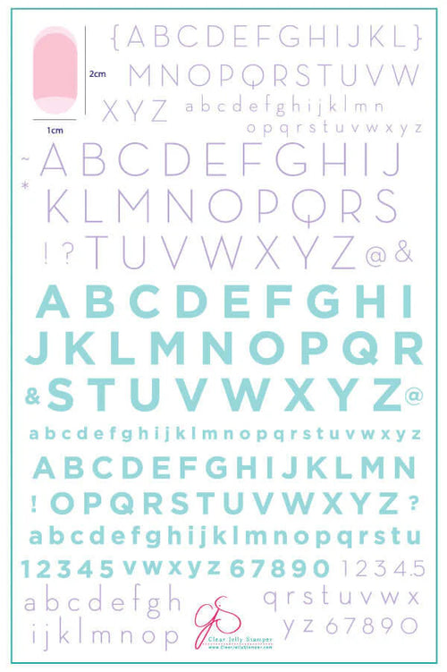 CJS-42 Alphabet Modern