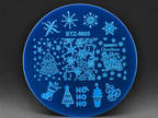 Plaque de stamping Noël STZ M05