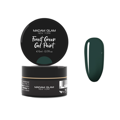 Forest Green Gel Paint