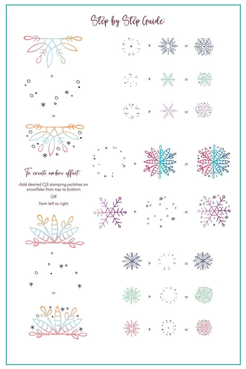 CJS-326 Frosty Flurries - Ongles Elaine Lemay 