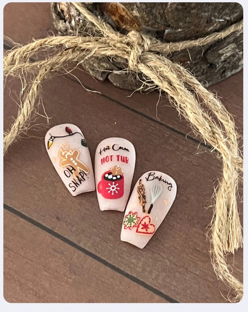 CJS-LC-99 Baking Spirits Bright - Ongles Elaine Lemay 
