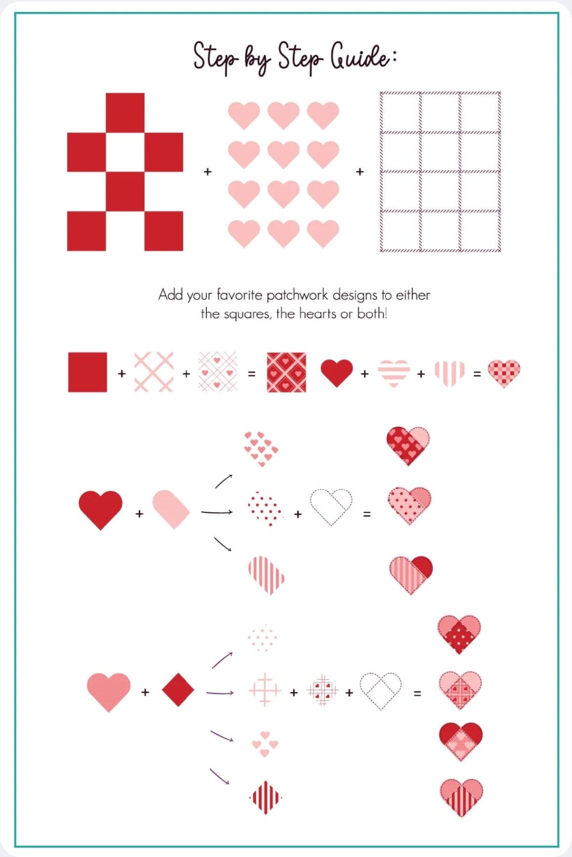 CJS-V-48 Patchwork Valentine