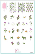 CJS-H-105 Pretty Clover - Ongles Elaine Lemay 