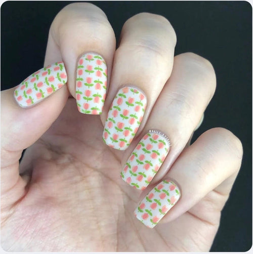 CJS-111 Tu Many Tulips - Ongles Elaine Lemay 