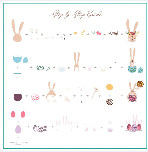 CJS-H-112 Bunny Bliss - Ongles Elaine Lemay 