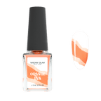 Orange / orange - Ongles Elaine Lemay 