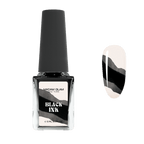 Black / noir - Ongles Elaine Lemay 