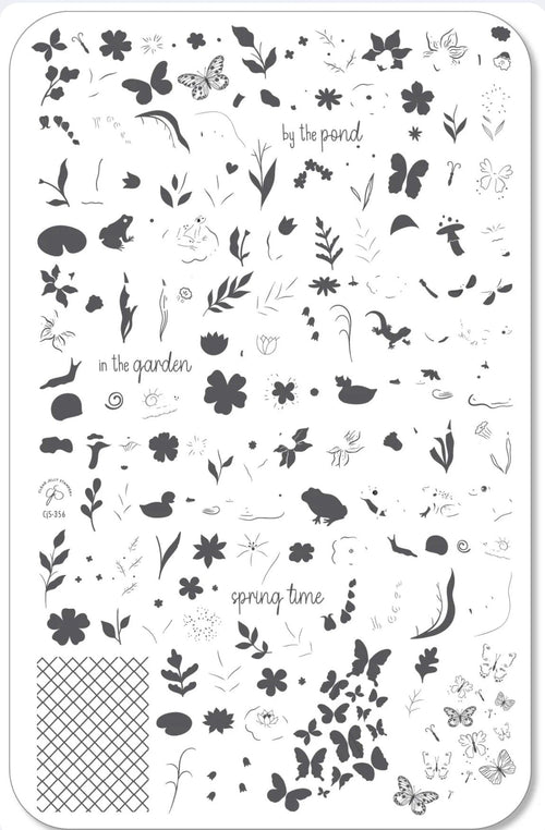 CJS-356 In the Garden - Ongles Elaine Lemay 
