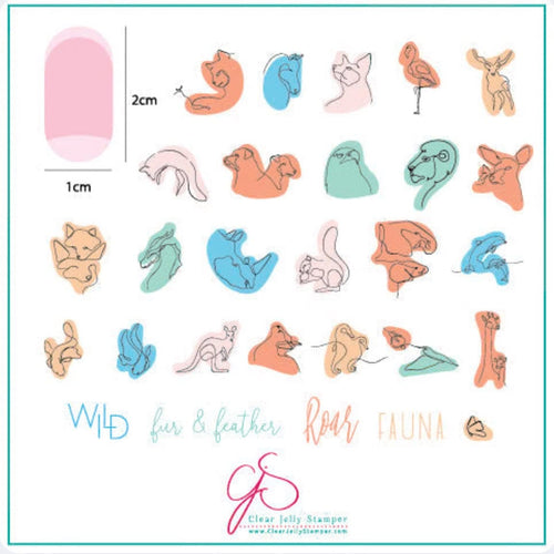 CJS-139 Mod Life Series Wildlife - Ongles Elaine Lemay 