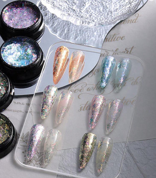 Kit flocons d’opalines - Ongles Elaine Lemay 