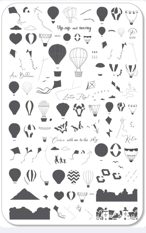 CJS-354 Up Up and Away - Ongles Elaine Lemay 