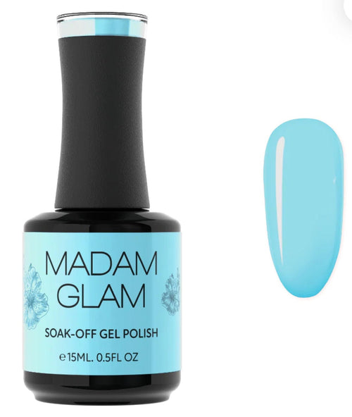 Blue Jolie - Ongles Elaine Lemay 
