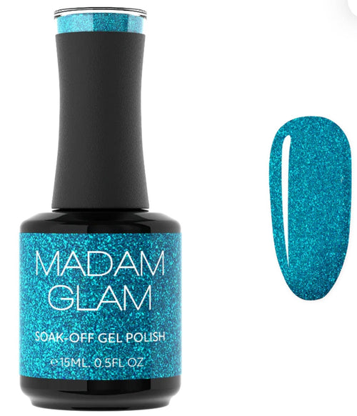 Bright Blue - Ongles Elaine Lemay 