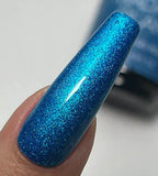 Bright Blue - Ongles Elaine Lemay 