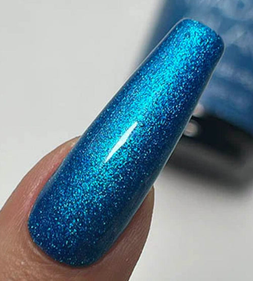 Bright Blue - Ongles Elaine Lemay 