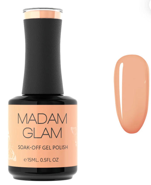Peach Fuzz - Ongles Elaine Lemay 