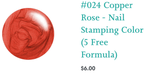 #024 Copper Rose - Ongles Elaine Lemay 
