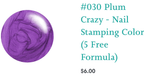 #030 Plum Crazy - Ongles Elaine Lemay 