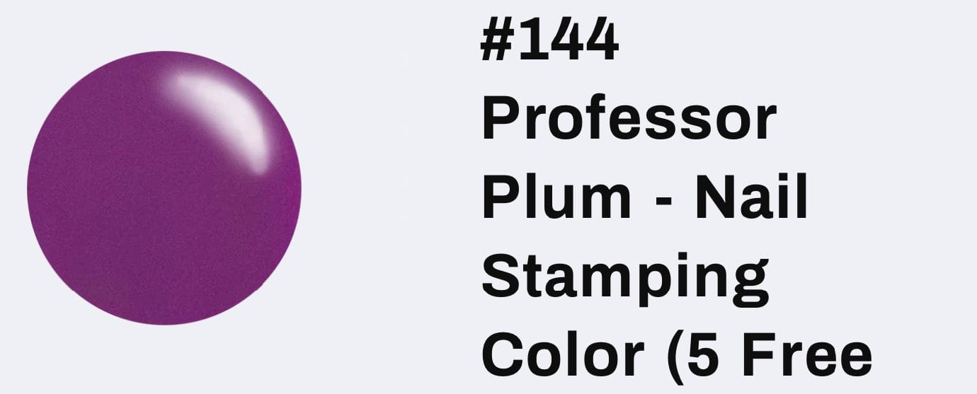 #144 Professor Plum vernis à stamping