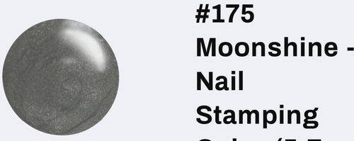 #175 Moonshine vernis à stamping - Ongles Elaine Lemay 