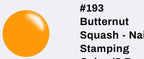 #193 Butternut squash vernis à stamping - Ongles Elaine Lemay 