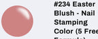 #234 Easter Blush vernis à stamping - Ongles Elaine Lemay 