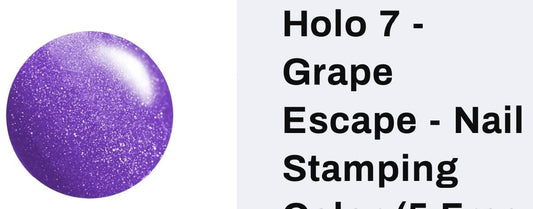 Holo #07 Grape Escape vernis à stamping