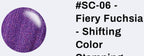 #SC-06 Fiery Fuchsia vernis à stamping - Ongles Elaine Lemay 