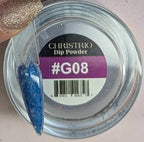 Polydip Glitter #08 - Ongles Elaine Lemay 
