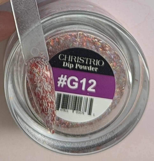 Polydip Glitter #12 - Ongles Elaine Lemay 