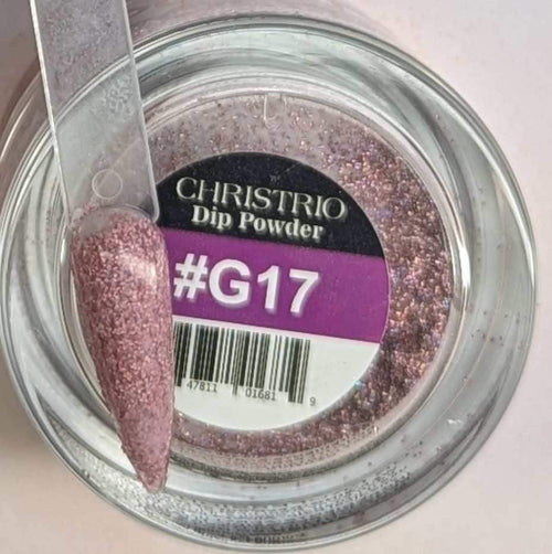 Polydip Glitter #17 - Ongles Elaine Lemay 
