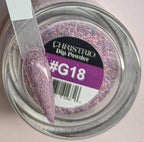 Polydip Glitter #18 - Ongles Elaine Lemay 